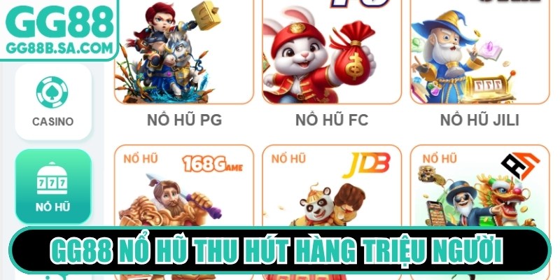 GG88 Nổ Hũ GG88 nổ hũ thu hút hàng triệu người đắm chìm trong chủ đề hot